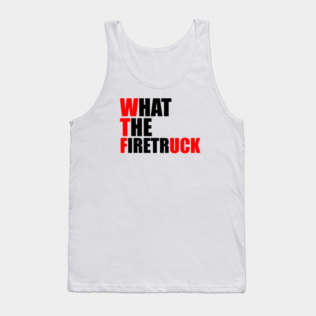 firefighter Tank Top by food's life